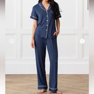 Cozy Earth Navy Pajamas